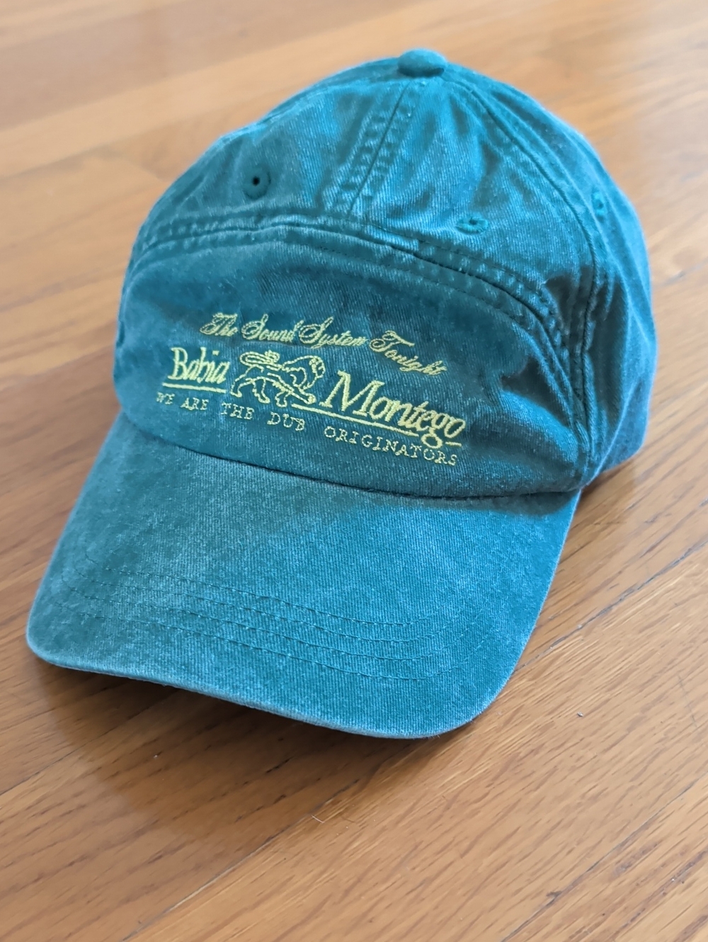 Teal Cotton Baseball Cap - Men Accessories